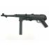 Страйкбольный пистолет-пулемет AGM MP-40 Black (MP007B)